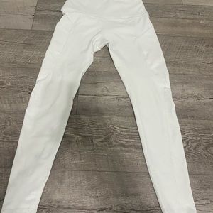 White leggings